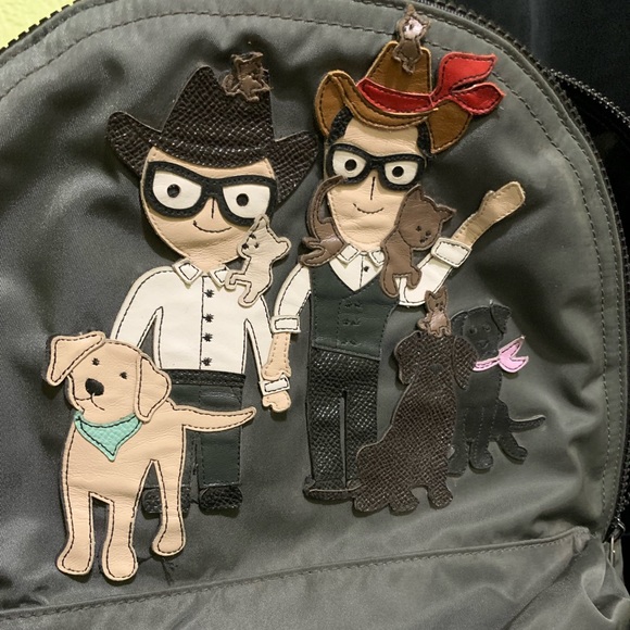 DOLCE & GABBANA Nylon Vulcano Backpack and Pouch - Picture 3 of 16